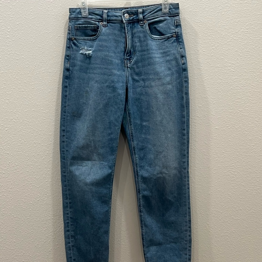 American Eagle Outfitters Dark Blue Skinny Jeans Size 4